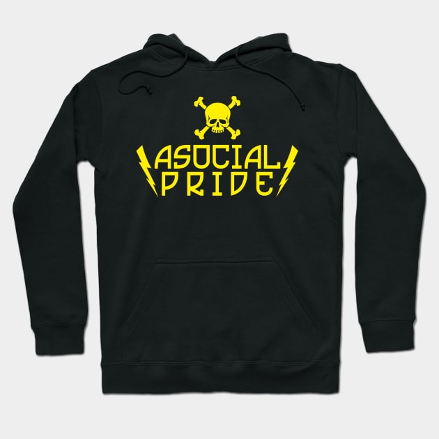 Asocial Pride Hoodie by Maxsomma